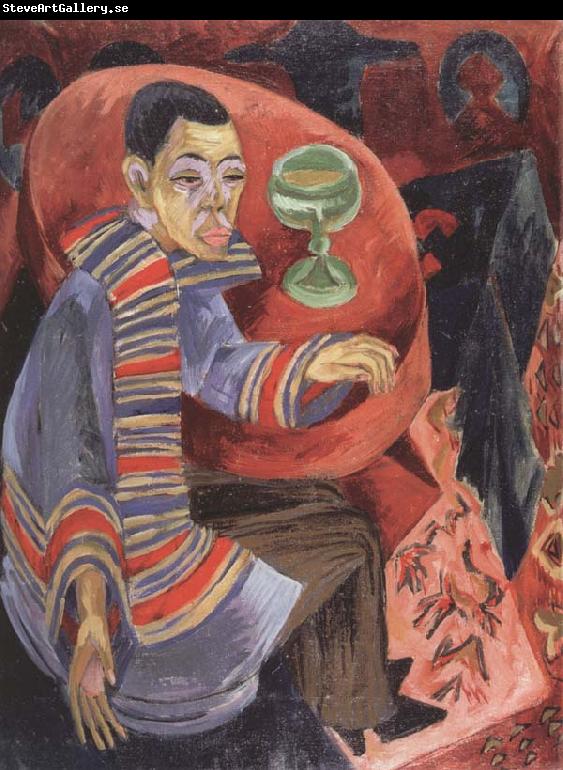 Ernst Ludwig Kirchner The Drinker